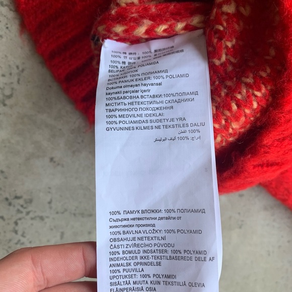 Miu Miu Oversized Argyle Pattern Sweater - Picture 4 of 4